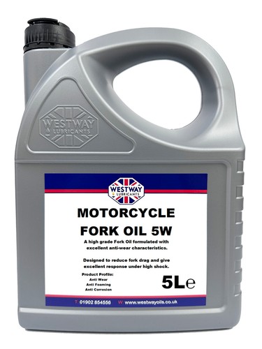 High performance fork oil - 5w,