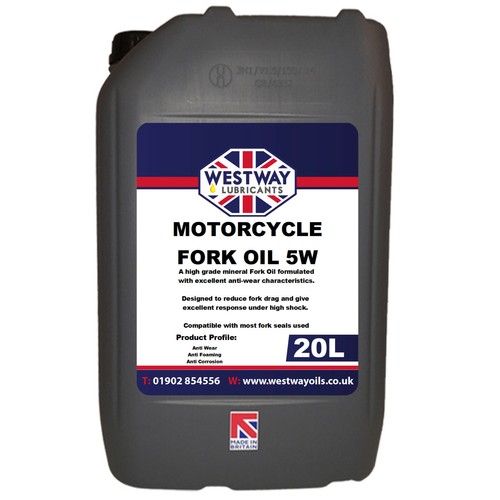 Fork oil suspension fluid - 5w, /