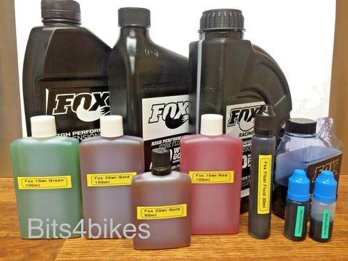 Fox racing shox suspension oil - shox,